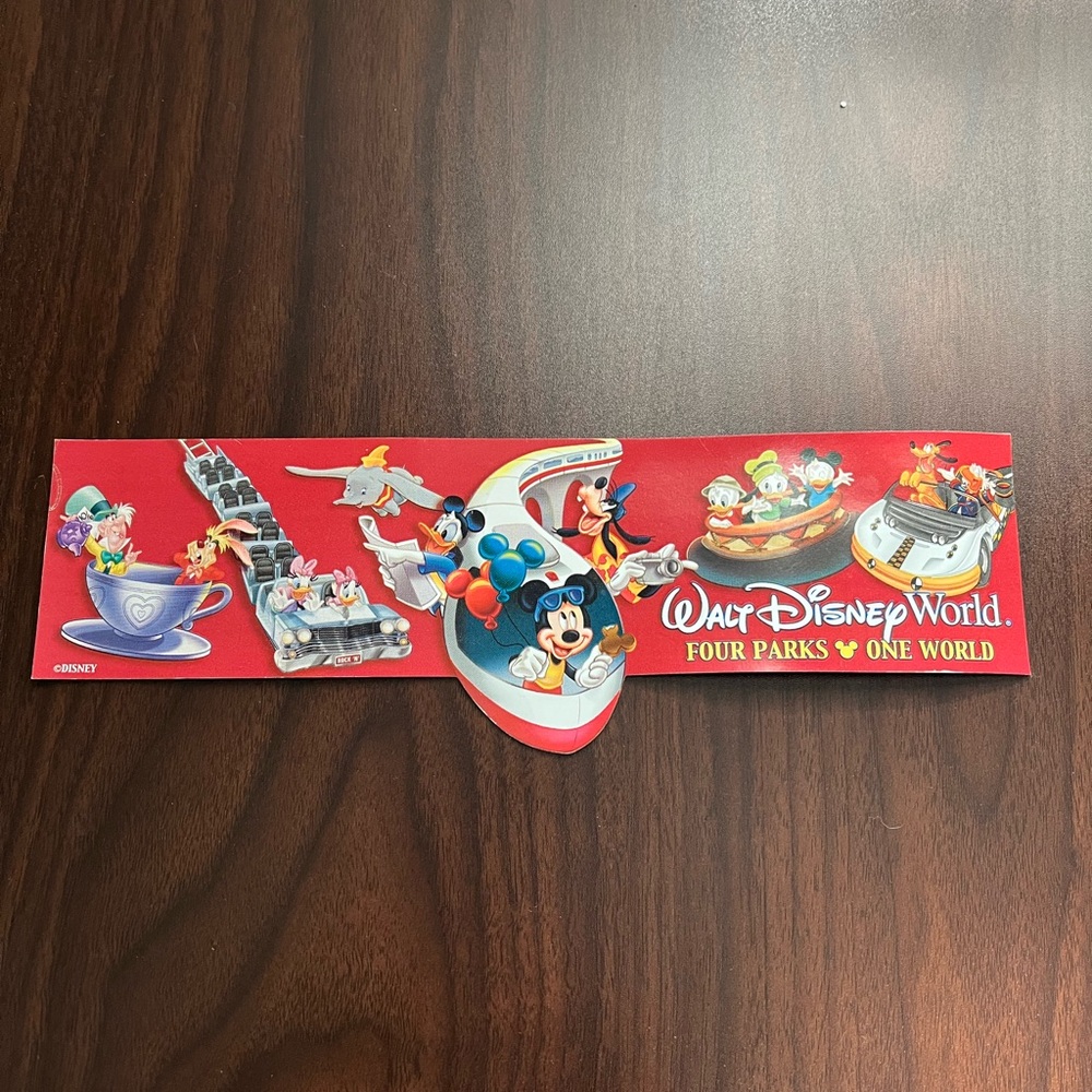 Vintage - Walt Disney World - Four Parks * One World - Magnet